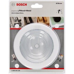 Bosch Yeni Progressor Serisi Ahşap ve Metal için Delik Açma Testeresi (Panç) 98 mm - 2