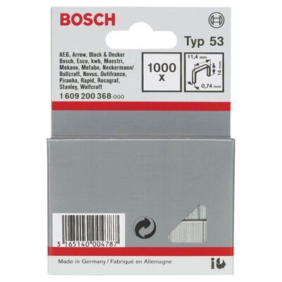 Bosch Zımba Teli Tip 53 11,4*0,74*14 mm - 2