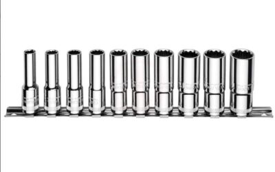 Ceta 10 Parça 3/8” 12 Köşe (Yıldız) Derin Lokma Anahtar Takımı - C14-RB10 - 1