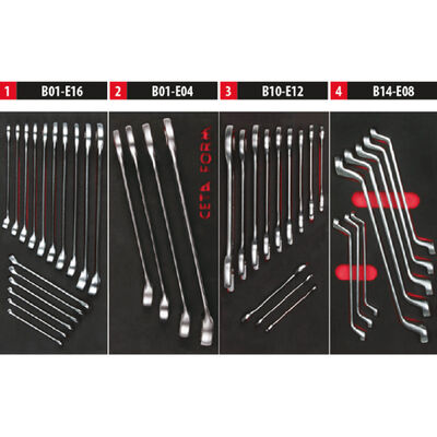 Ceta Form A50TK-304A01 304 Parça SUPER MAXI Alet Seti+A01-07J Takım Arabası - 1