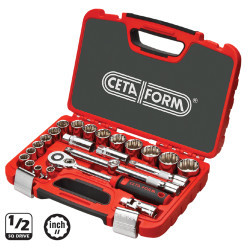 Ceta Form C20A-24Pb2 24 Parça 1/2” 12 Köşe (Yıldız) Lokma Takımı - 3