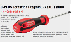 Ceta Form F99-501 5 Parça C-Plus Tornavida Takımı - Düz/Yıldız - 2