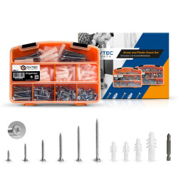 Cetin 312 Part 12 type Screw and Dowel Set - Tool Box-100 - 2