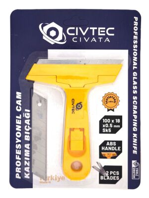 Civtec CCCKS002 Cam Kazıma Bıçağı Prof. - 1