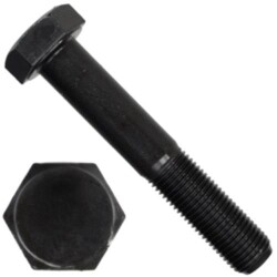 Civtec DIN 6914 10.9 Kalite AKB Ağır Yük Cıvatası Siyah Metrik 20x70 - 2