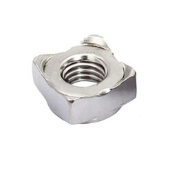 Civtec DIN 928 6 Kalite 4 Köşe Kaynak Somun Beyaz M6 - 2