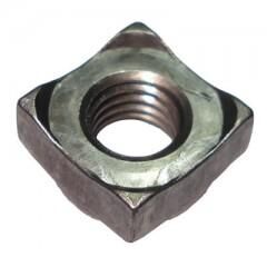 Civtec DIN 928 6 Kalite 4 Köşe Kaynak Somun Siyah M10 - 1