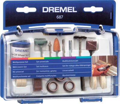 Bosch Dremel 687 Çok Amaçlı Aksesuar Seti - 26150687JA - 1