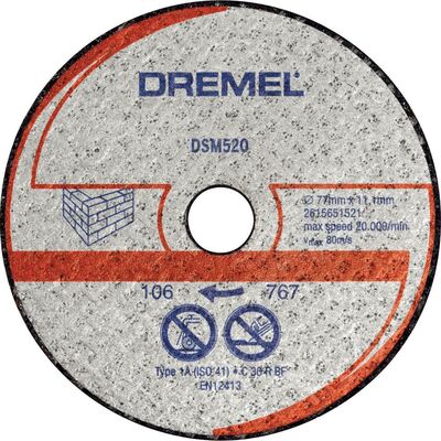 DREMEL® DSM20 duvar kesme diski (DSM520) - 1