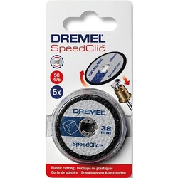 DREMEL® EZ SpeedClic: Plastik Kesme Diskleri. (SC476) - 1