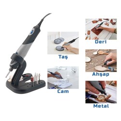 Dremel Stylo+ 2050-10 El Motoru 10 Aksesuarlı + Ürün Tutacağı - F0132050UA - 3