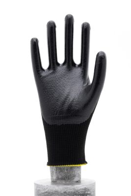 Faba EP-1321 Siyah Nitril Polyester Eldiven-XL - 2