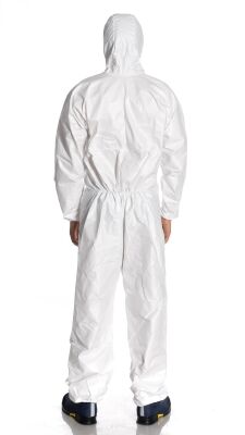 Faba T-530-Beyaz XL Lamineli Tulum - 6