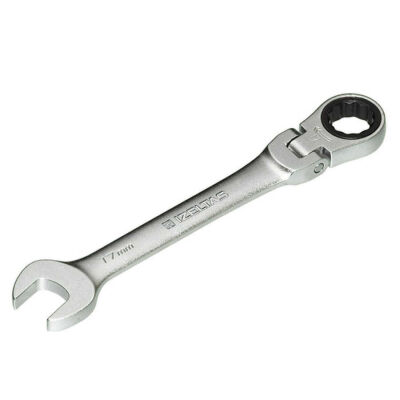İzeltaş 15 mm Mafsallı Cırcır Kombine Anahtar - İzeltaş 0345020015 - 1