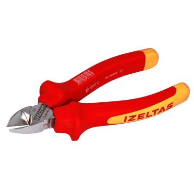 İzeltaş 1000V İzoleli Elektrikçi Yan Keski 160 mm - İzeltaş 3700166160 - 1