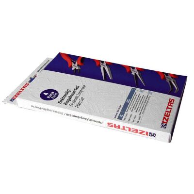 İzeltaş 4 Parça Elektronikçi Kargaburun Seti - İzeltaş 3565002104 - 2