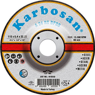 Karbosan 115x6x22 NK Metal Taşlama Taşı - 2