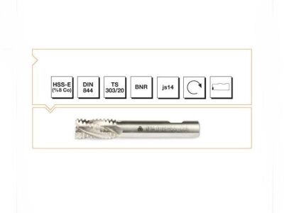 Makina Takım HSS-CO8 DIN 844B/NR Kaba Talaş 20 mm(Kısa) - MTE B00277332000 - 1