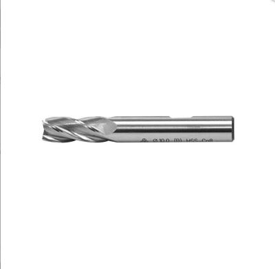 Makina Takım HSSE CO8 DIN 844/BN Parmak Freze(Kısa) 3 mm - MTE B00276180300 - 1