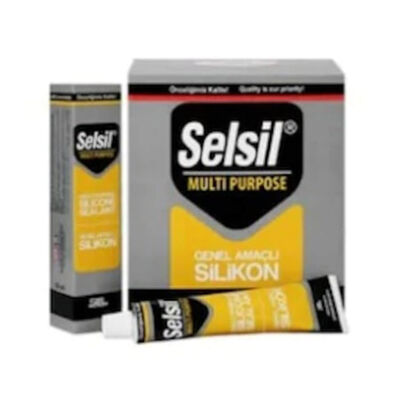 Selsil 50 ml Şeffaf Silikon Tüp - 1
