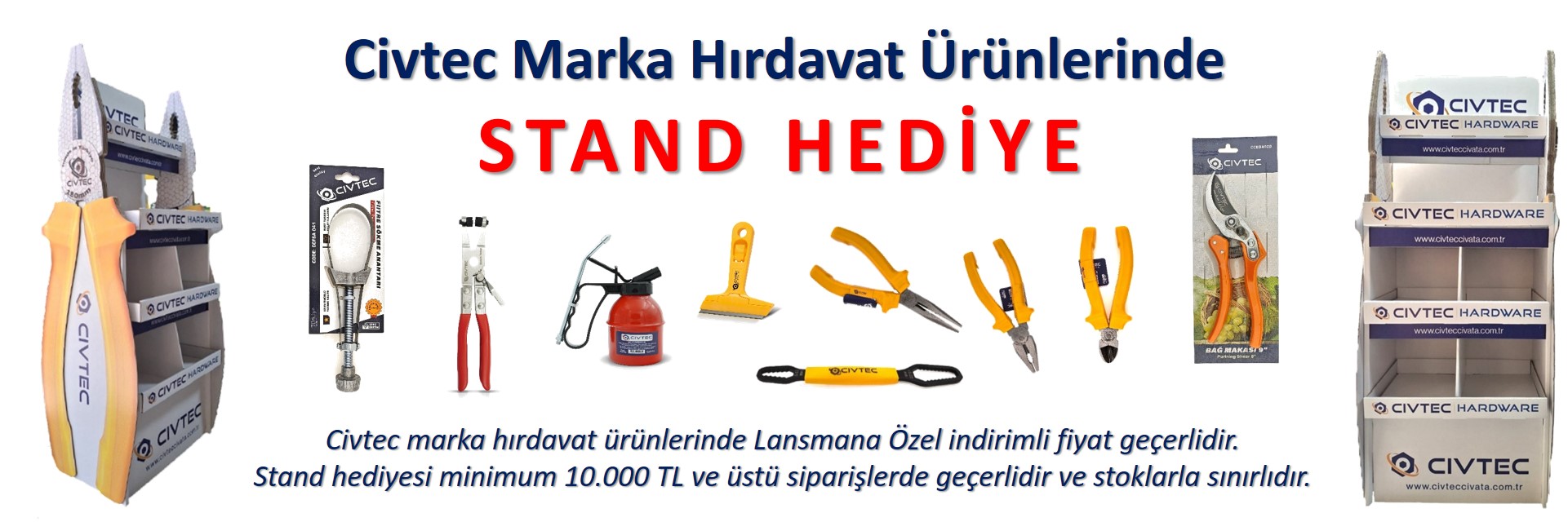 Civtec Stand Hediyesi Kampanyası