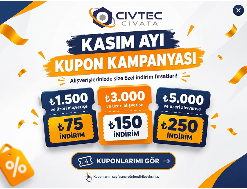 KASIM AYI KUPONLARI