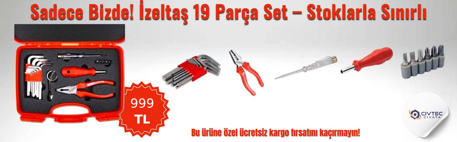19 parça kampanya