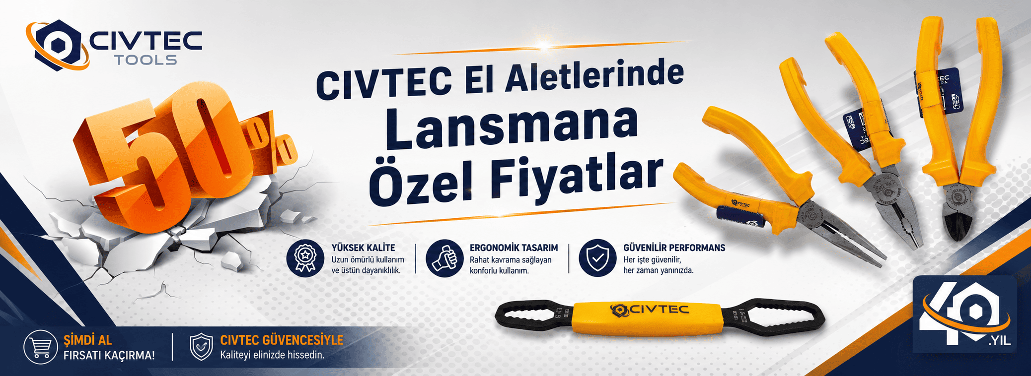 Civtec Lansmana özel