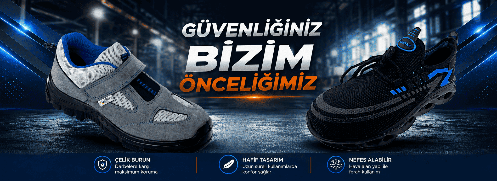 iş güvenliği ayakkabısı