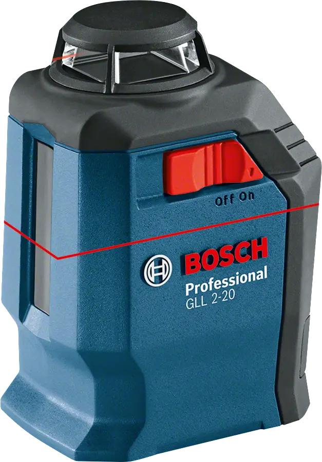 Bosch GLL 2-20 Professional Çapraz Çizgi Lazeri-0.601.063.J00