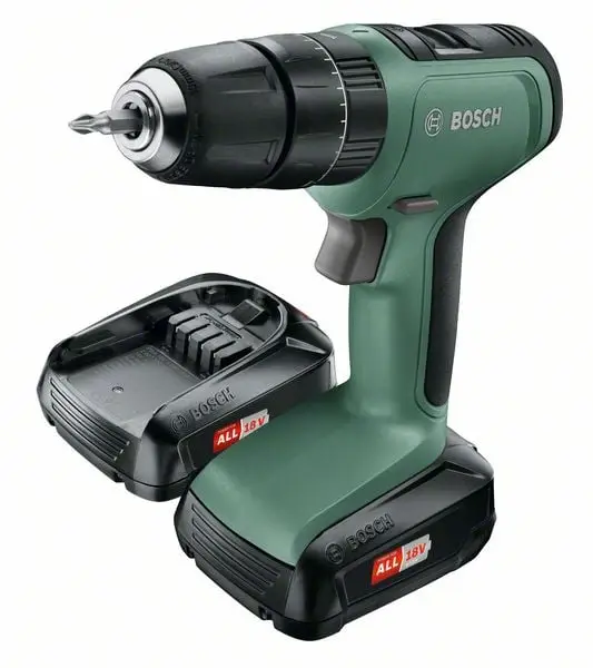 Bosch UniversalImpact 18 Çift Akülü Darbeli Delme Vidalama Makinesi (2 x 1,5Ah)-0.603.9C8.101