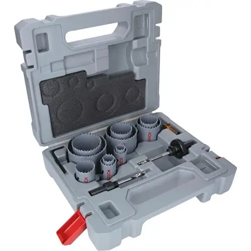 Bosch 15 Parça Bimetal 19-76 mm Panç Delik Açma Seti - 2607011478