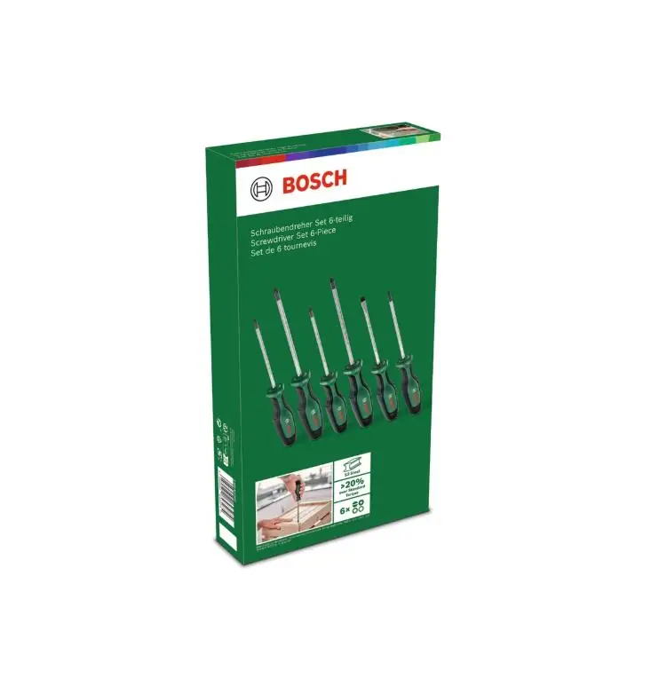 Bosch Tornavida Seti 6 Parça - 1600A02BX7
