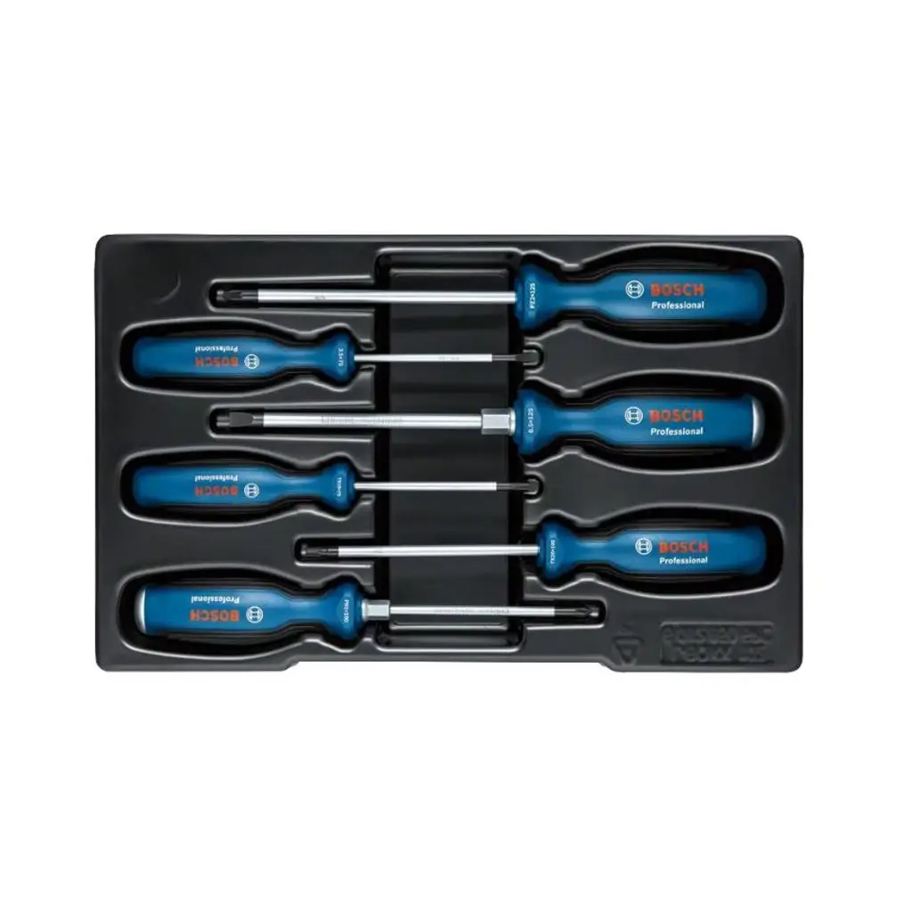 Bosch Professional Tornavida Seti 6 Parça SL/PH/PZ/TX - 1600A02CV3