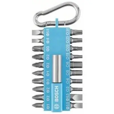 Bosch DIY-P 21 Parça Vidalama Ucu Seti (Mavi) - 2607002822