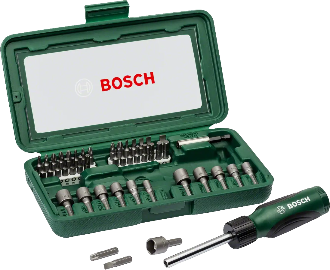 Bosch 46 Parça Tornavidalı Vidalama ve Lokma Ucu Seti - 2607019504