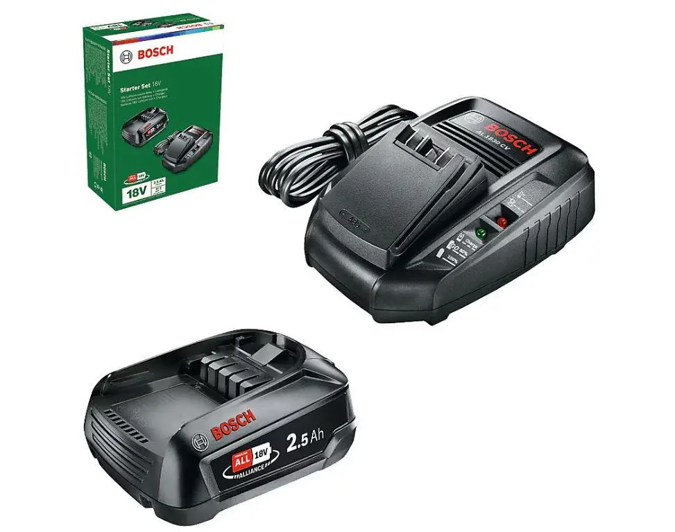 Bosch Akü Seti 18V (2.5Ah,Tek Akü + AL1830) - 1600A00K1P