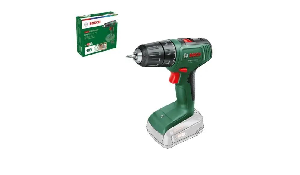 Bosch EasyDrill 18V-40 (Çift Akü, 2,0 Ah) Akülü Delme/Vidalama Makinesi - 06039D8005
