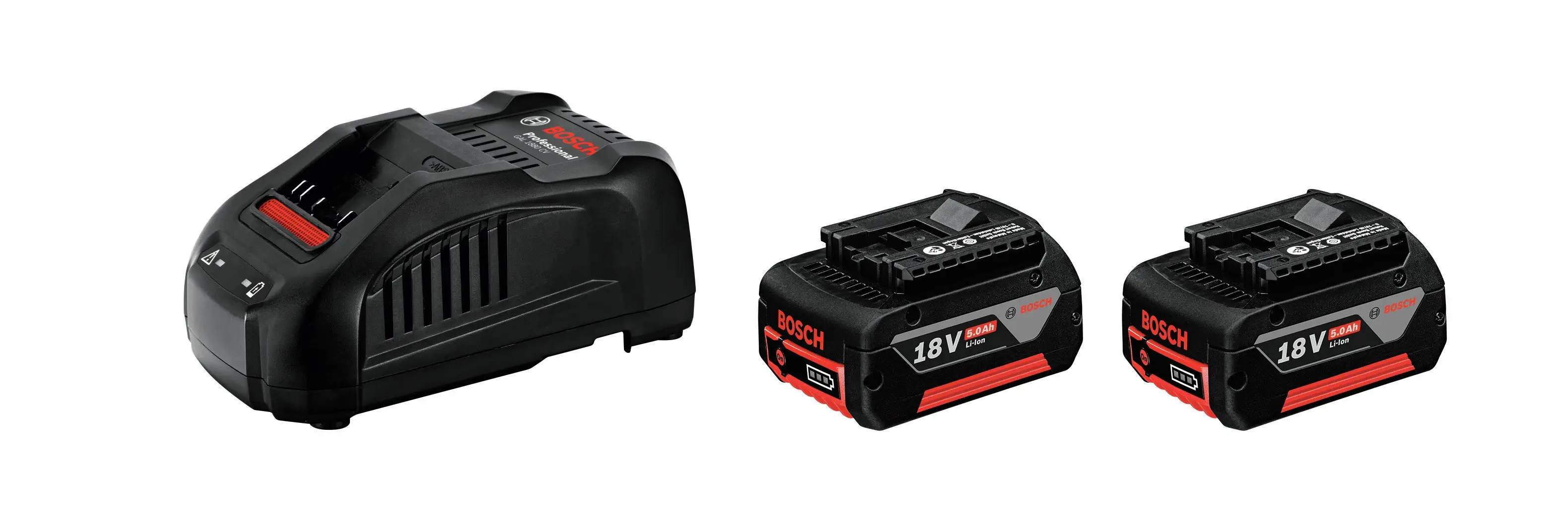 Bosch Professional Başlangıç Seti- GAL1880 CV + 2x18V 5,0Ah - 1600A00B8J