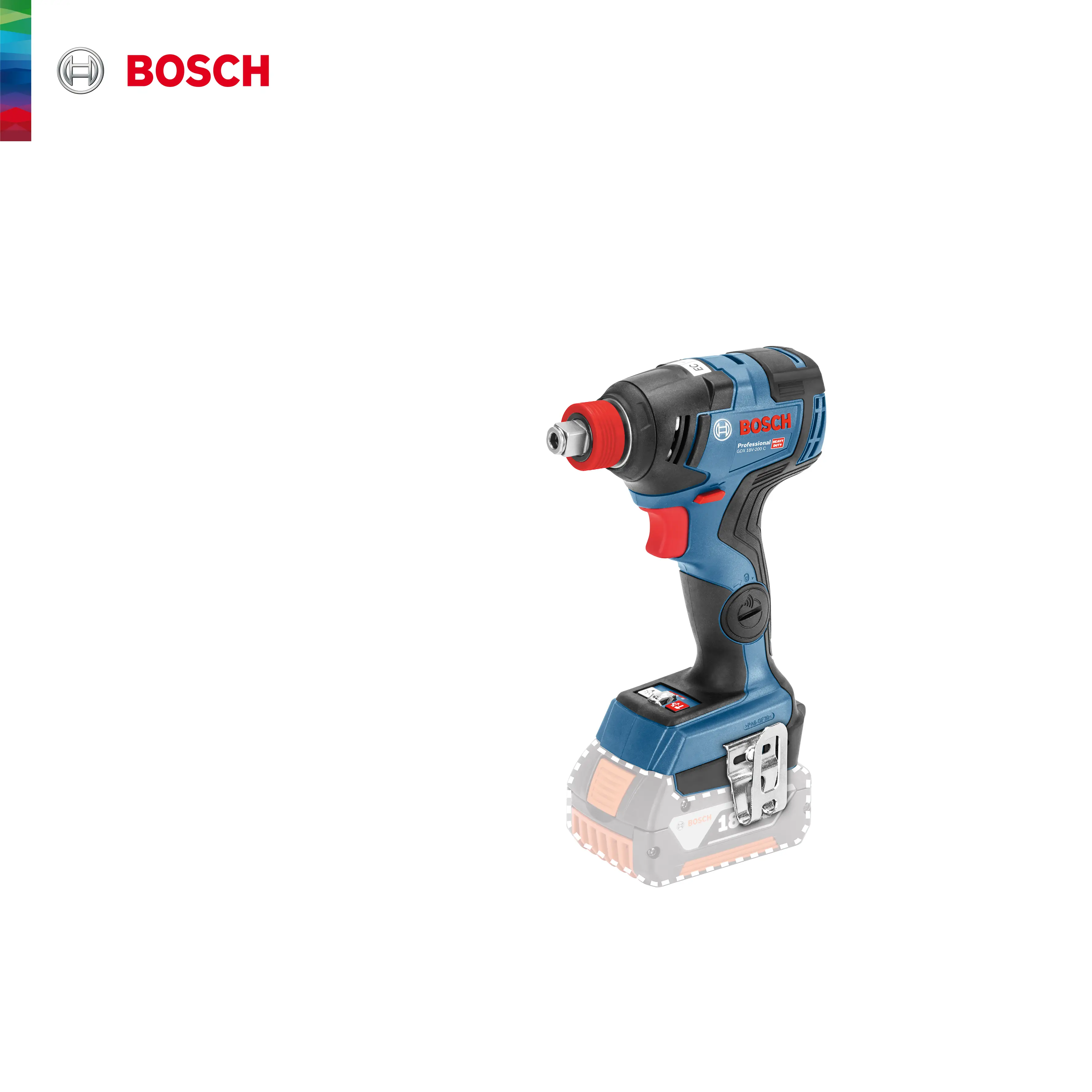 Bosch Professional GDX 18V-200 C Solo Makine - 06019G4204