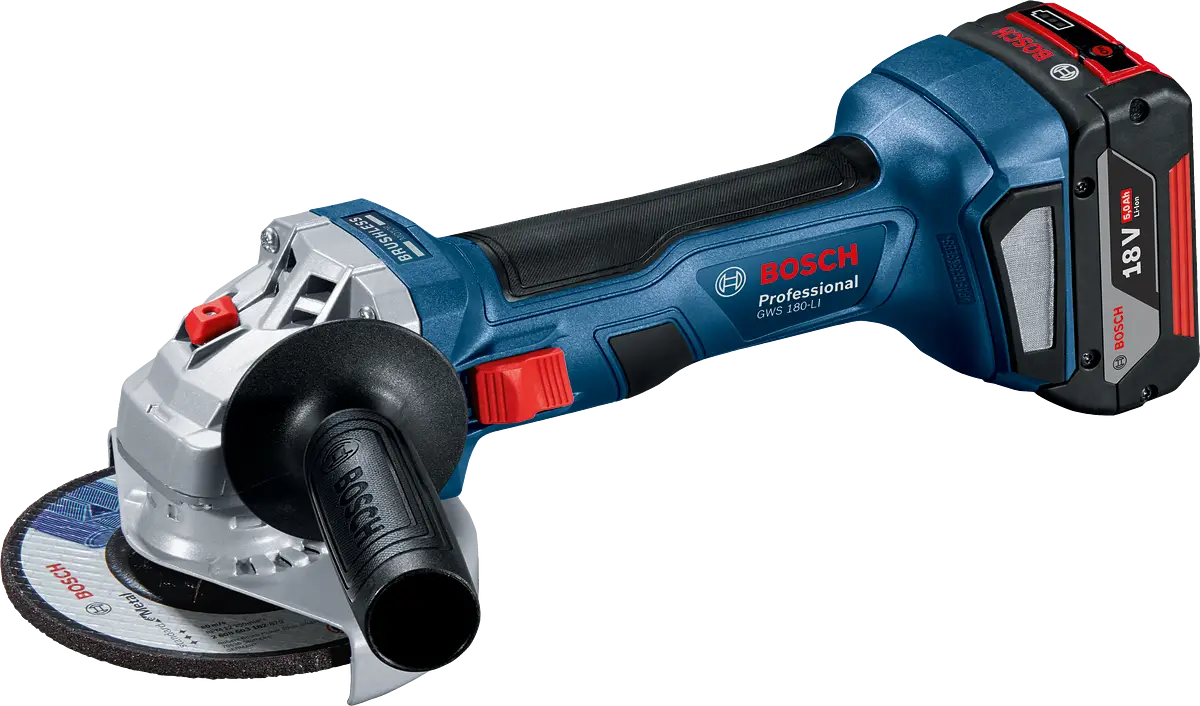 Bosch Professional GWS 180-LI Akülü Taşlama Makinesi - 06019H9021