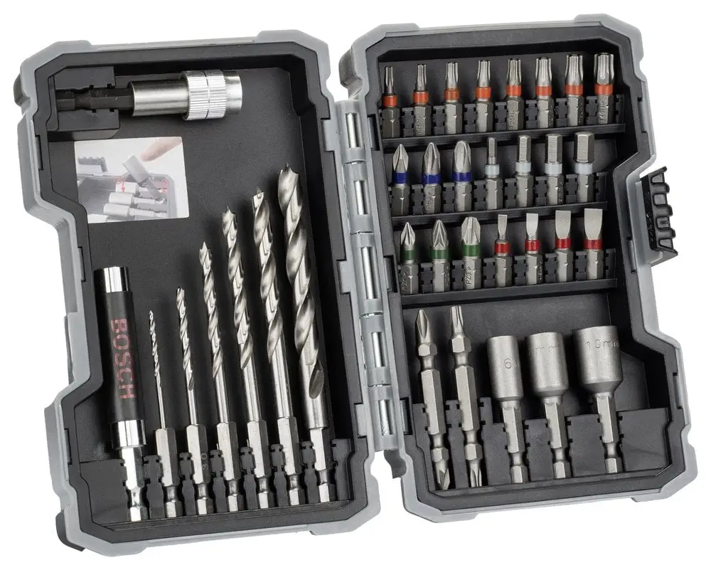 Bosch Profesyonel 35 Parça Ahşap için Delme ve Vidalama Seti - 2607017327