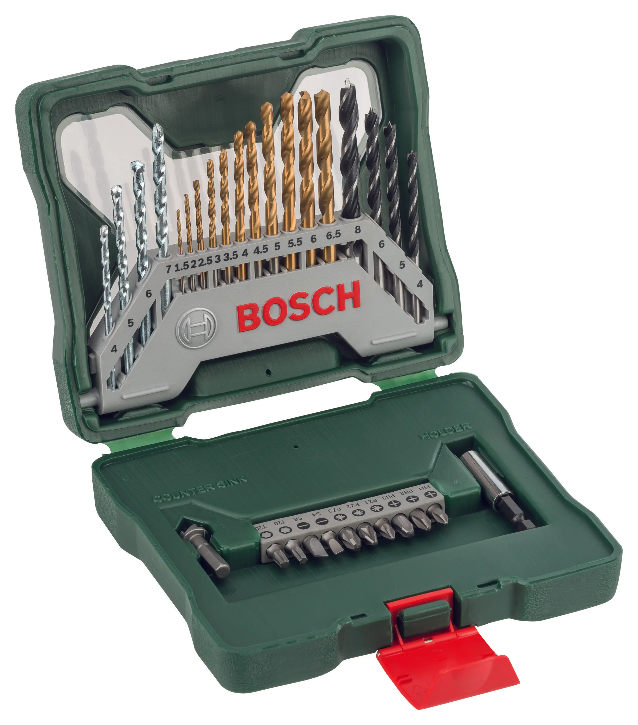 Bosch X-Line 30 Parça Titanyum Karışık Aksesuar Seti - 2607019324
