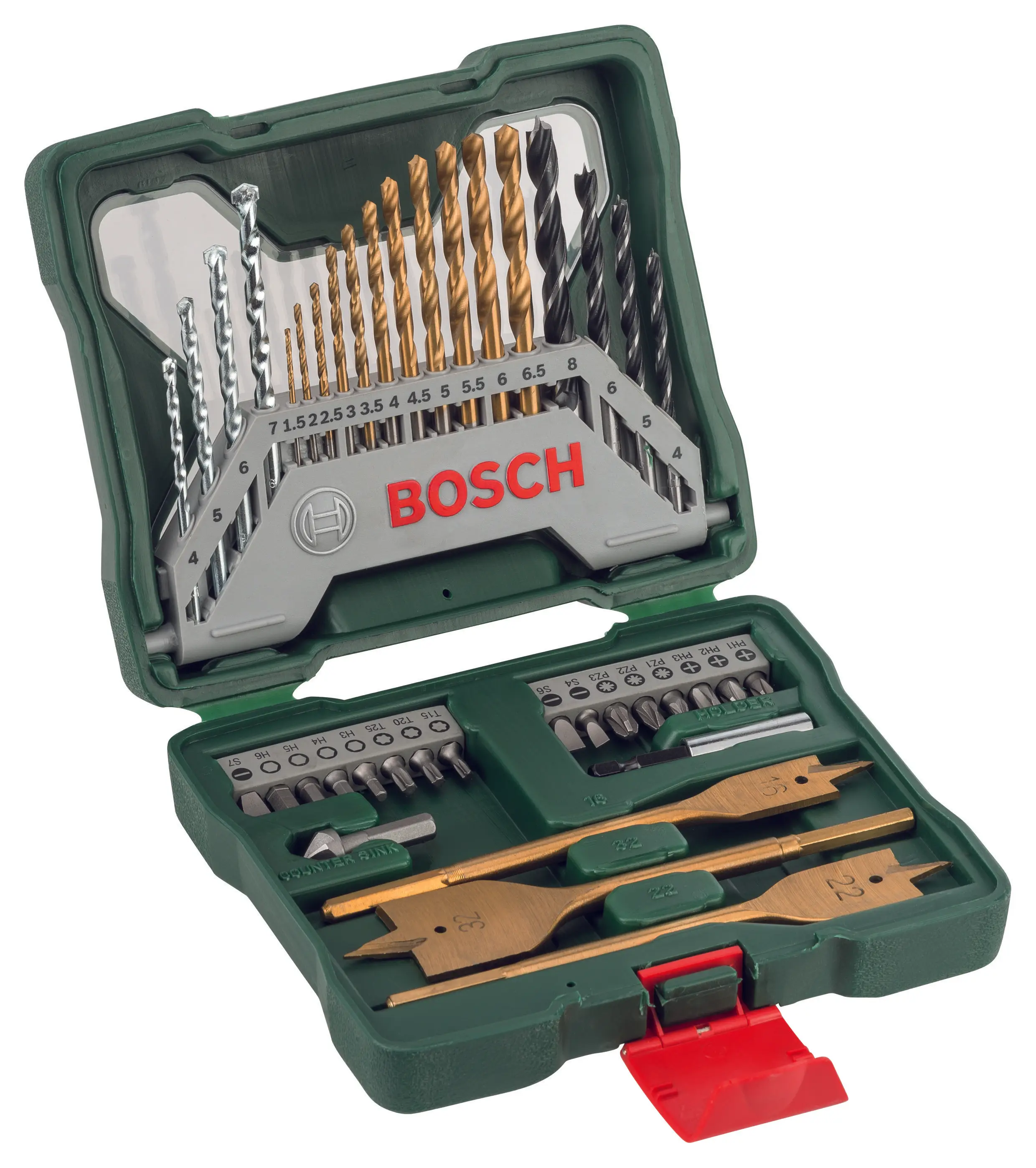 Bosch X-Line 40 Parça Titanyum Karışık Aksesuar Seti - 2607019600