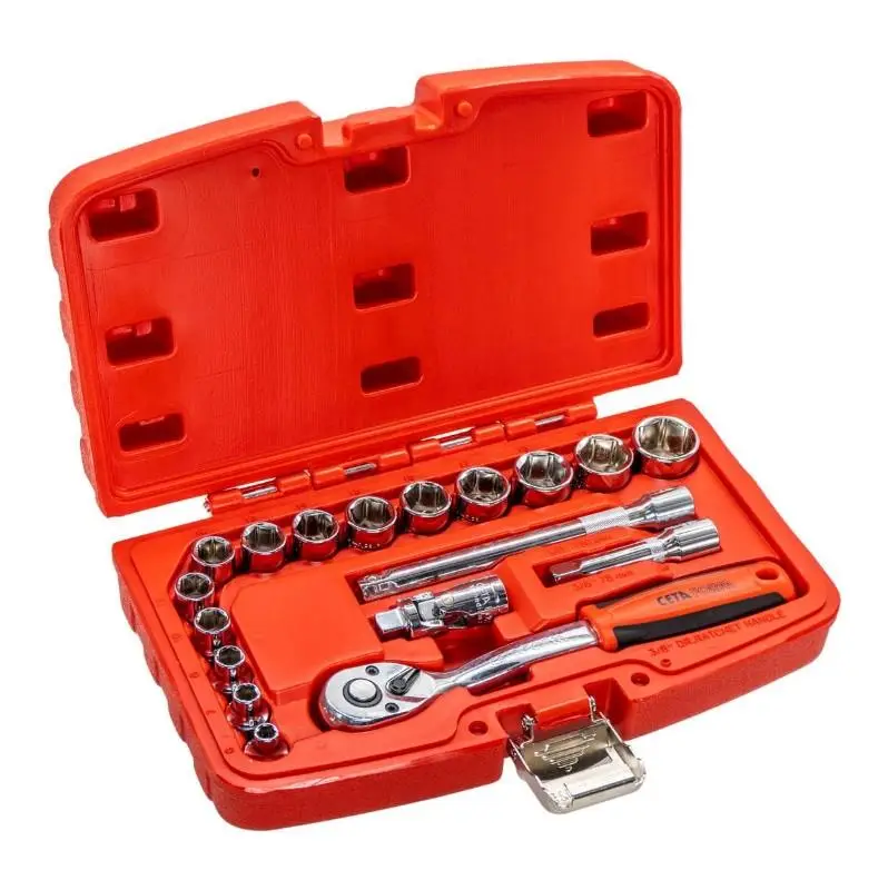 Ceta 18 Parça 3/8” 6 Köşe Lokma Takımı - C10-18PH4