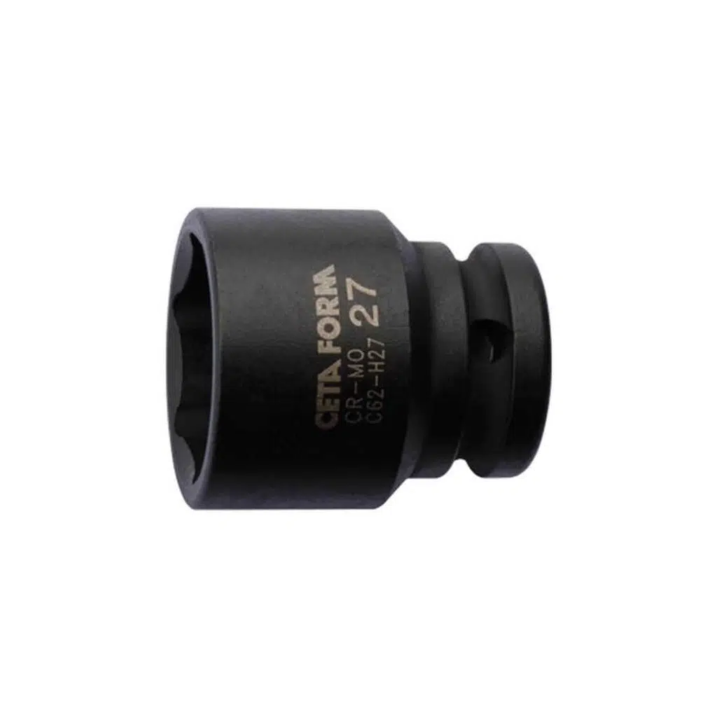 Ceta Form 1/2” Altı Köşe Havalı Lokma Anahtar 30mm - C62-H30 - 6 Adetli Kutu Koli