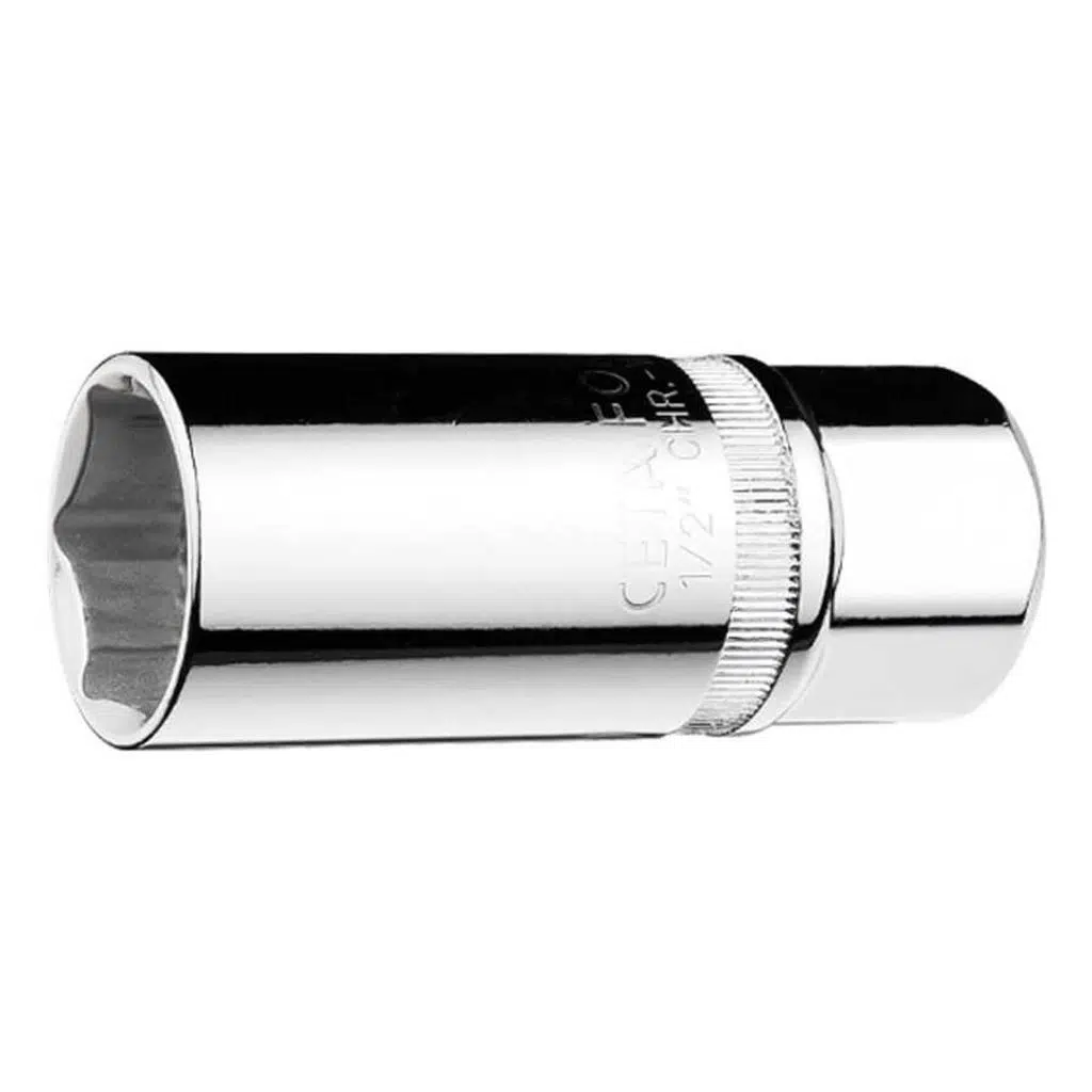 Ceta Form 3/8” 6 Köşe Contalı Buji Lokma 21mm - C17-R21 - 12 Adetli Kutu Koli