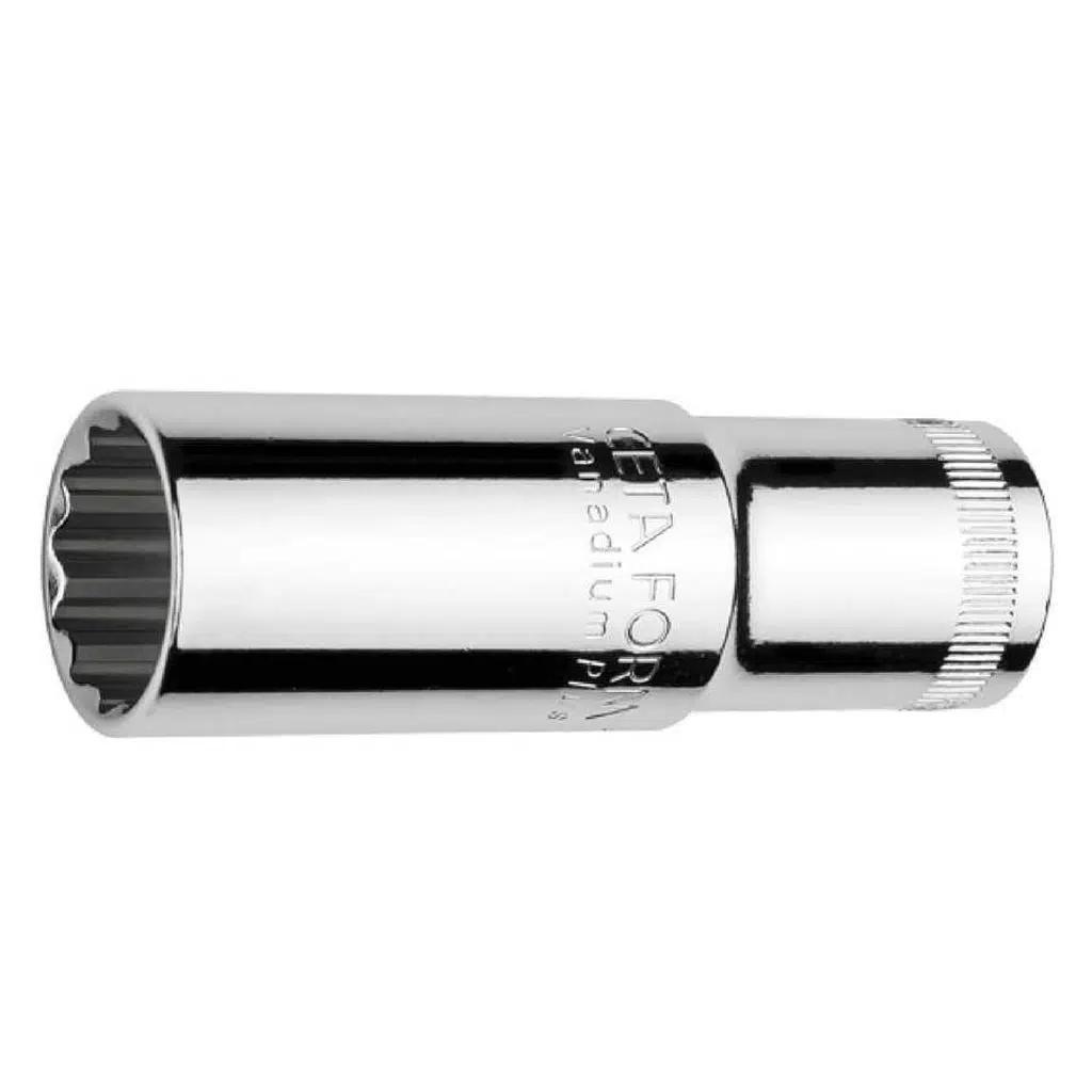 Ceta Form B Serisi 1/2” 12 Köşe (Yıldız) Derin Lokma Anahtar 16 mm - C24-B16 - 12 Adetli Kutu Koli