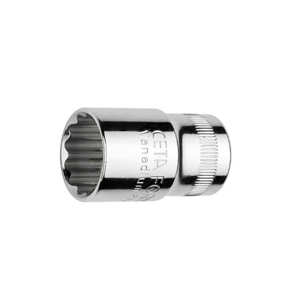 Ceta Form B Serisi 1/2” 12 Köşe (Yıldız) Lokma Anahtar 12 mm - C22-B12 - 12 Adetli Kutu Koli