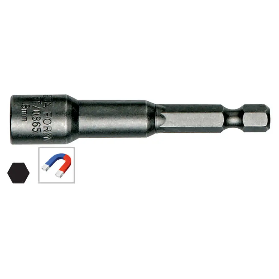 Ceta Form Manyetik Lokma Uç (Somun Tutucu) 13x65 mm - BT/1365